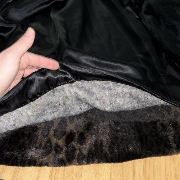 PIÉDESTAL PETITES Fur Leopard Coat - Picture 9 of 9